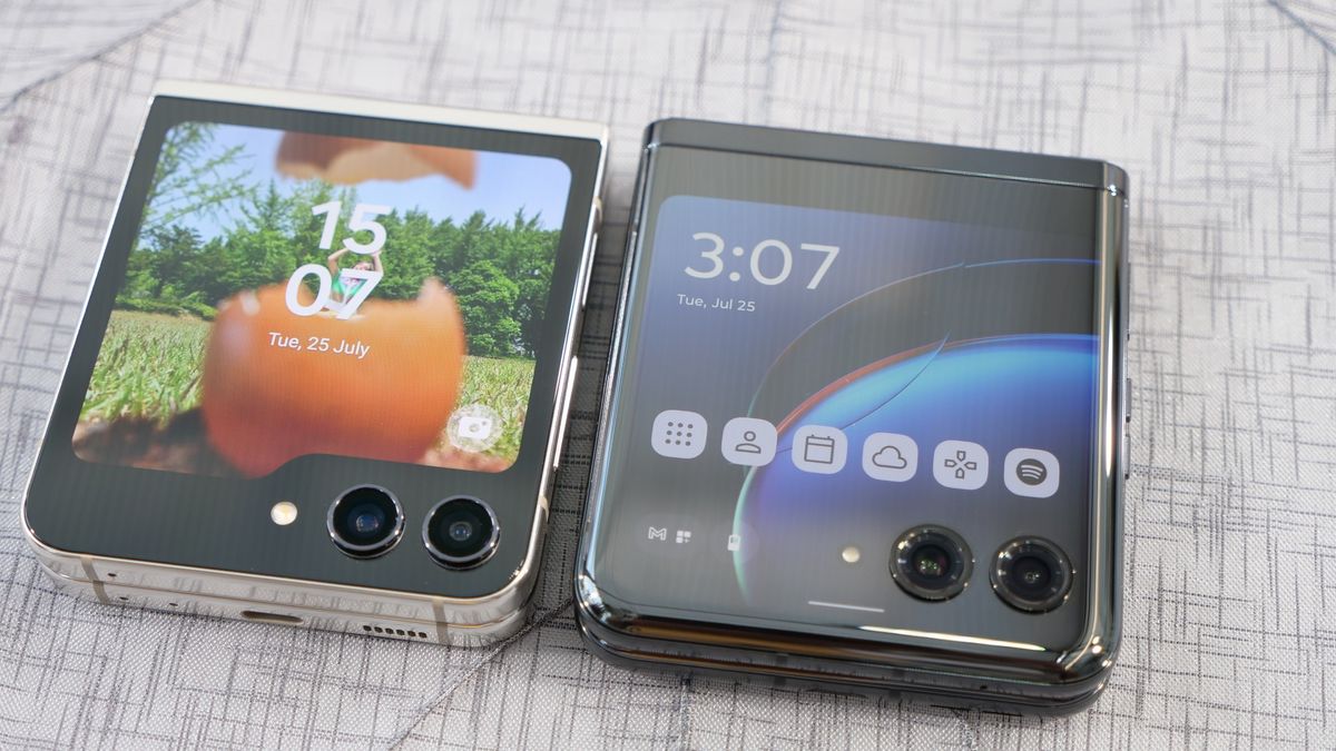 Samsung Galaxy Z Flip 5 Vs. Motorola Razr+: It’s closer than ever ...