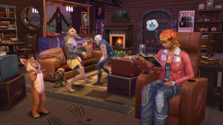Sims 4 Werewolf books