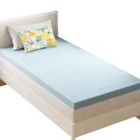 4. EGOHOME 2" Memory Foam Mattress Topper (twin)