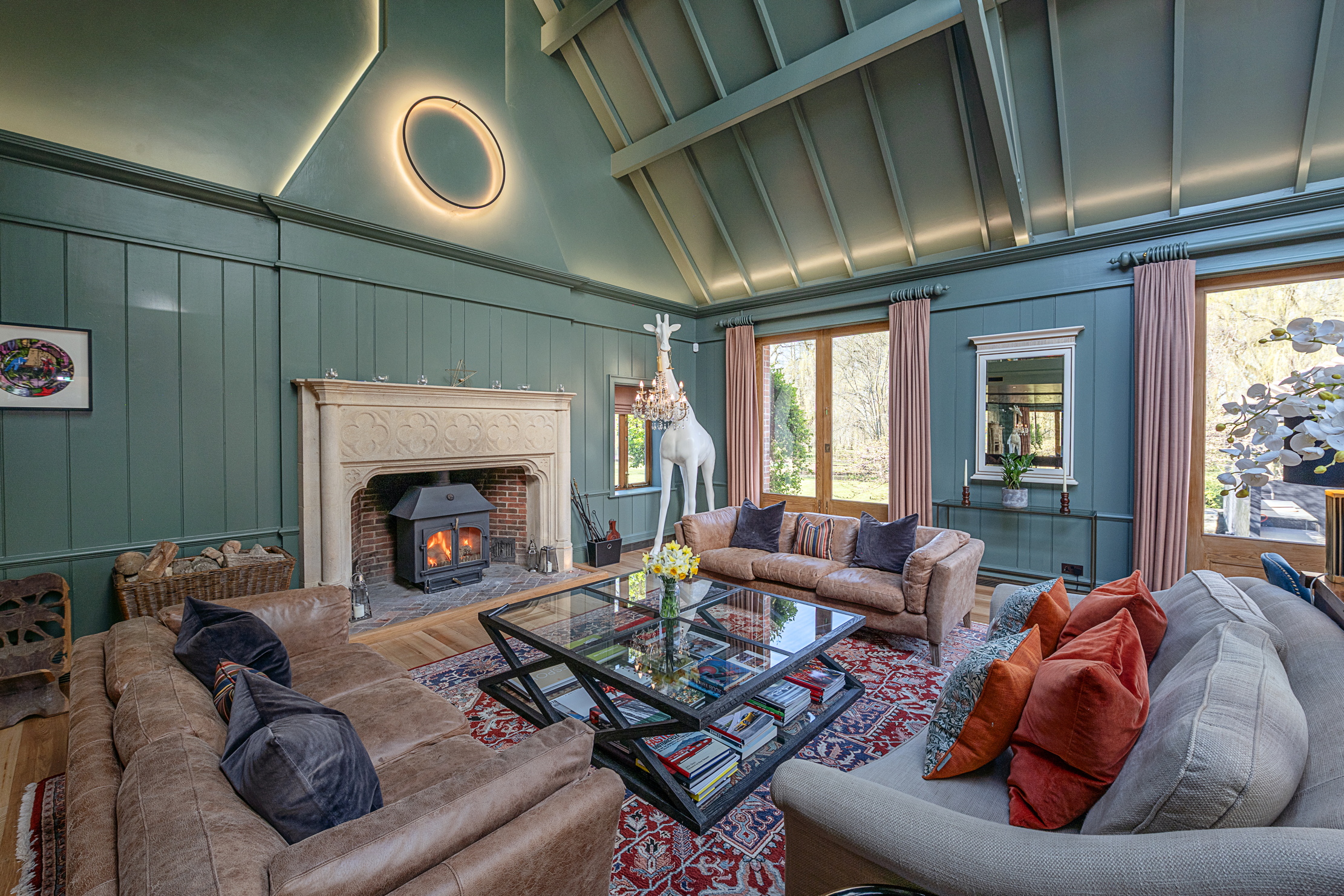 Images of the sublime Rectory Farm House in Oxfordshire