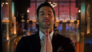 Tom Ellis stars as Lucifer Morningstar in Lucifer on Netflix