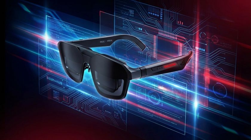 Image of the ASUS ROG XREAL R1 AR glasses.