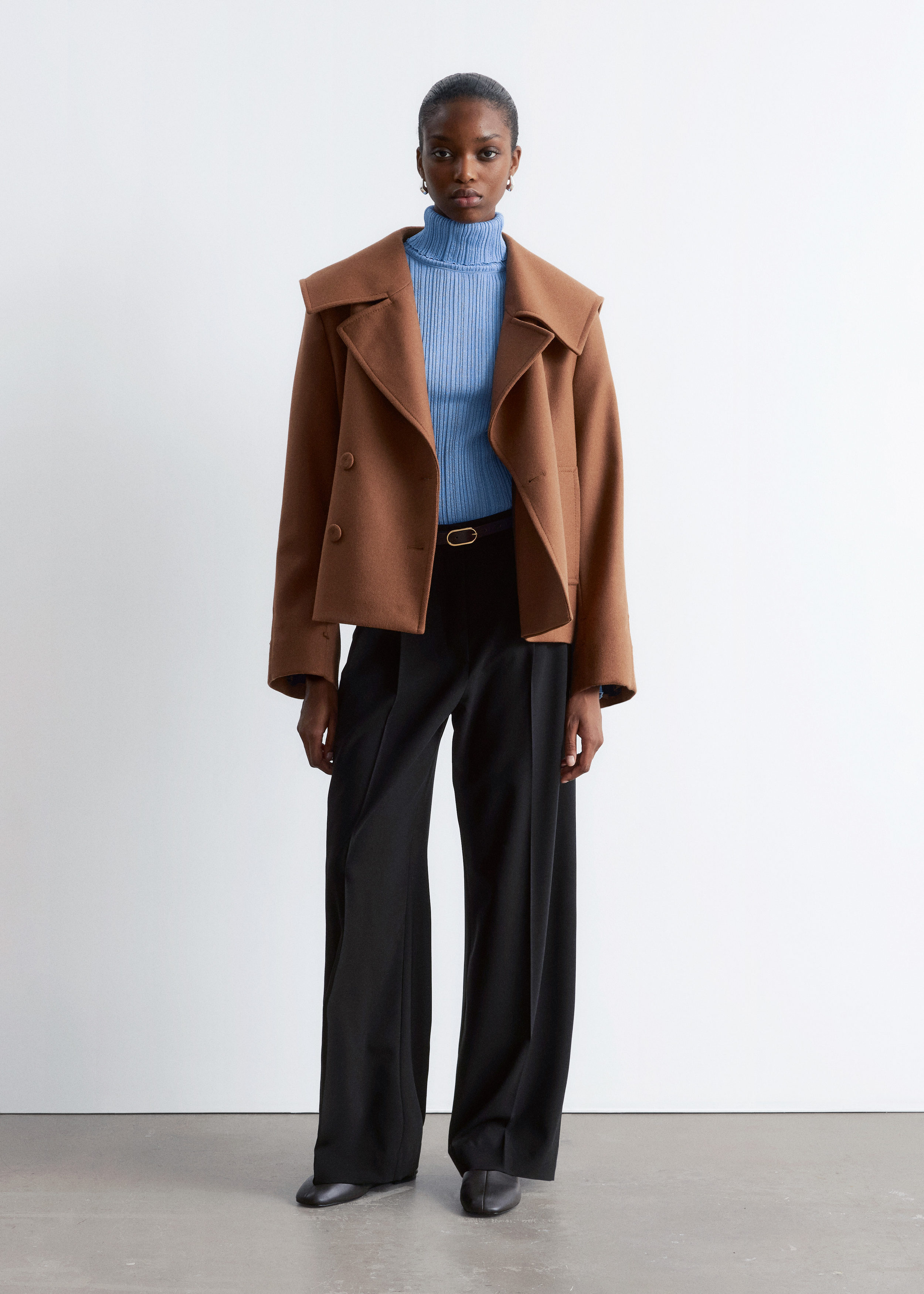 Tailored Wool Trousers