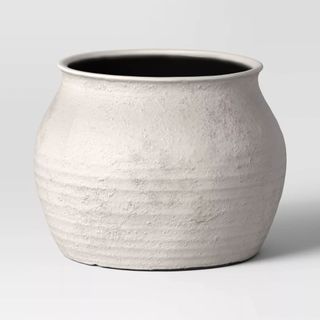 plaster plant pot