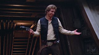Han Solo Shrug in Return of the Jedi