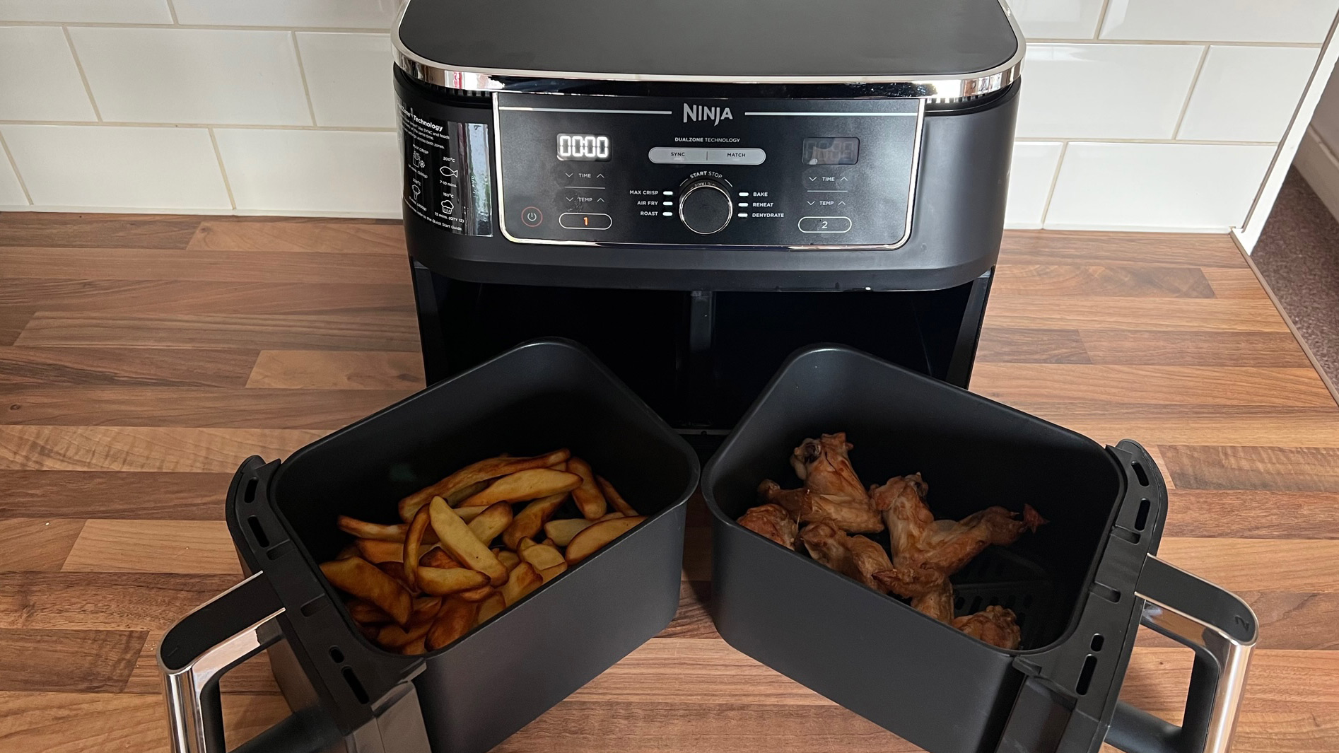 Ninja Foodi Max Dual Zone Air Fryer Af400 Review Techradar 