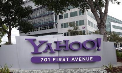 Yahoo headquarters in Sunnyvale, Calif.
