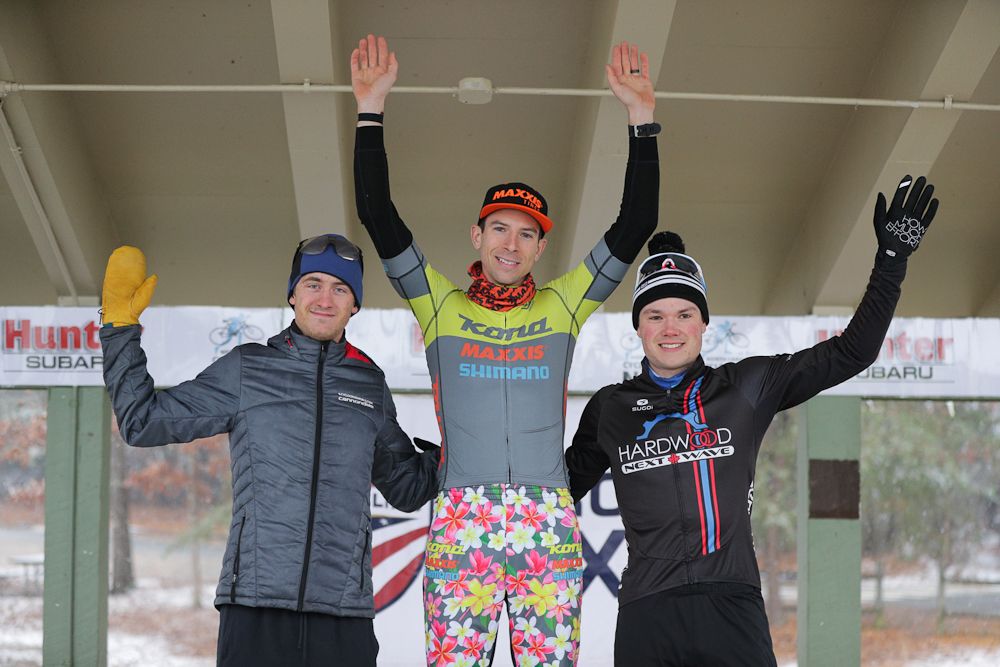 The North Carolina Grand Prix day 1 podium