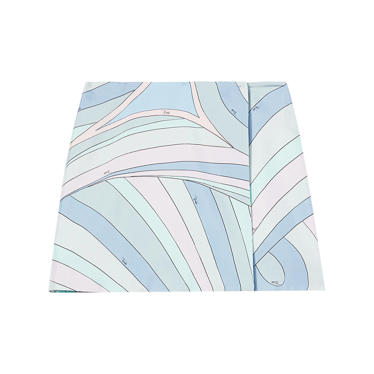 Iride-Print Silk Mini Skirt | 44