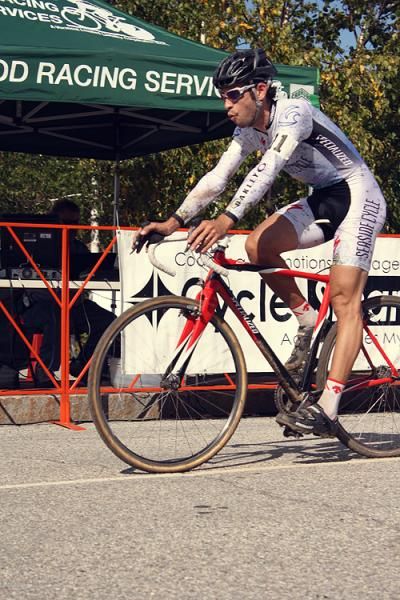 Philip Wong (Seaside Cycle - Antero Resources) crosses the line in 2nd place.