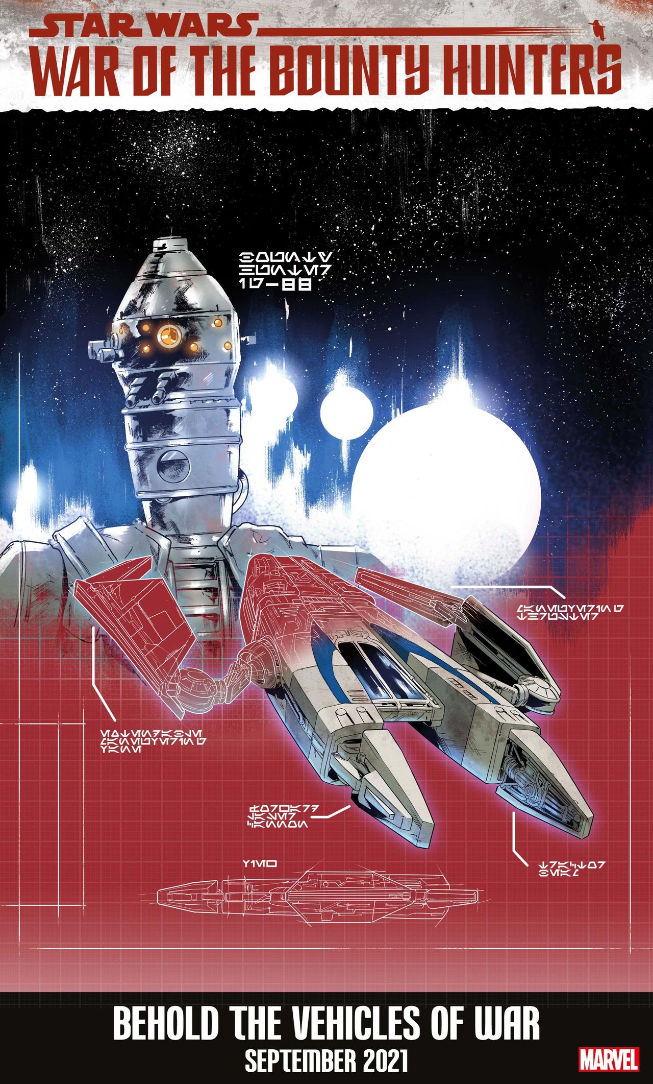 War of the Bounty Hunters variant covers