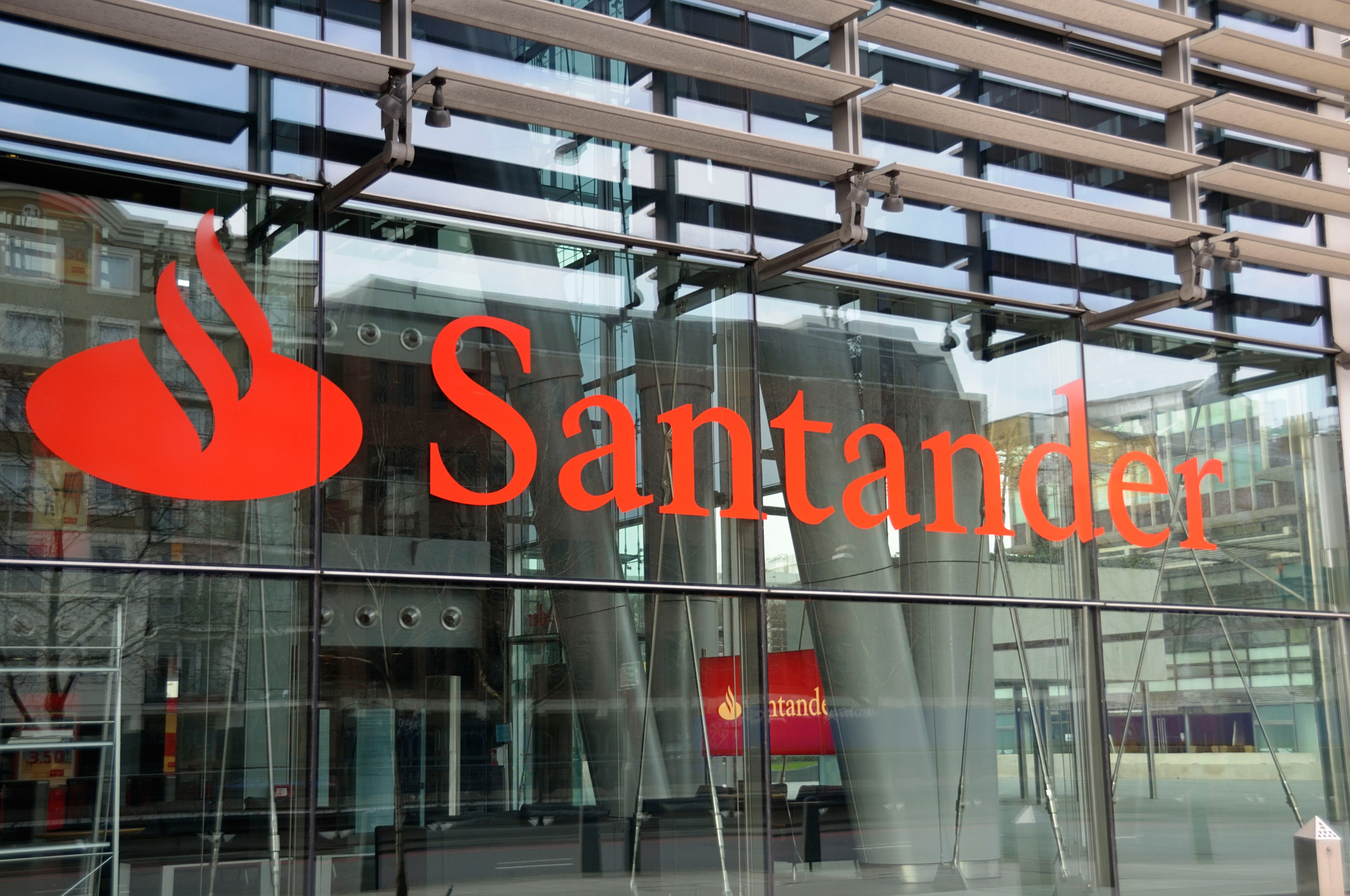 A branch of Santander