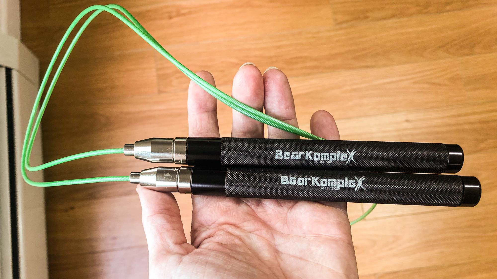 The Bear KompleX Aluminum Speed Jump Rope is the best jump rope for travel