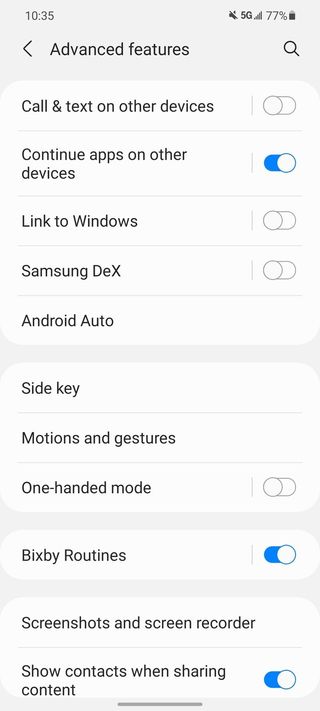 Enabling video call effects on a Samsung phone