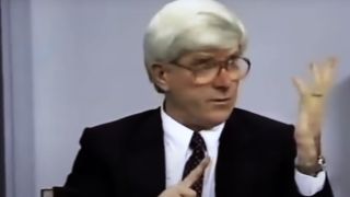 Phil Donahue on the Phil Donahue Show