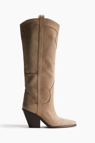 H&M, Knee-High Cowboy Boots