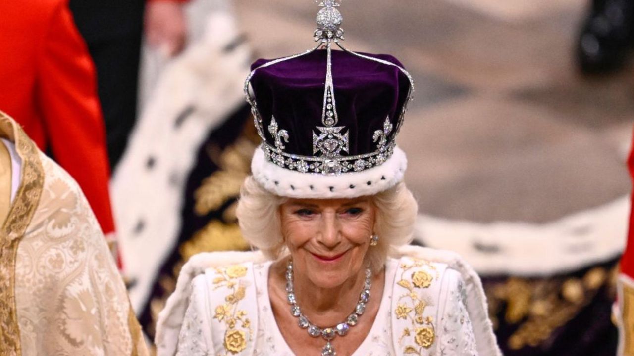 Queen Consort Camilla at Coronation