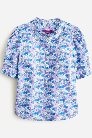 J.Crew floral button down shirt