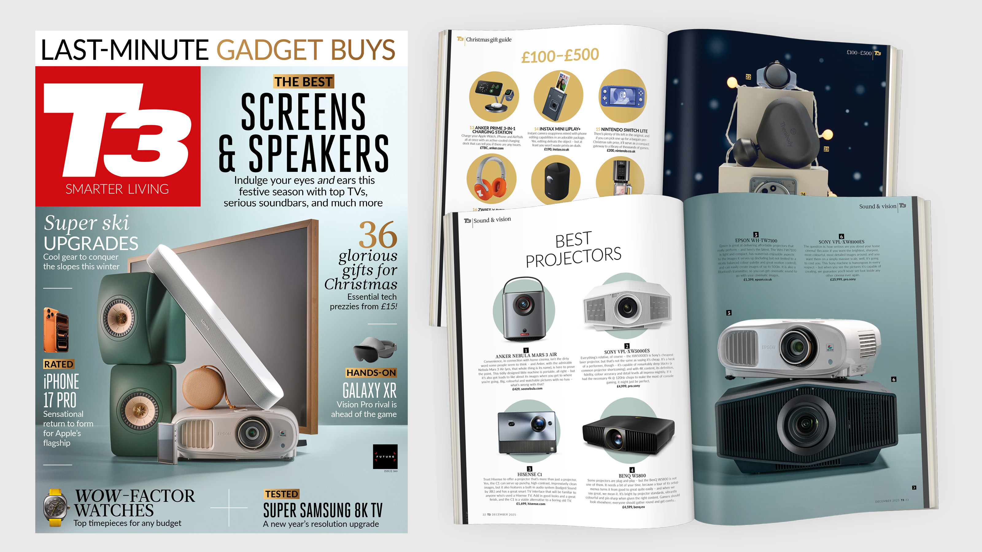 The latest issue of T3 magazine