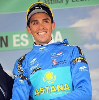 Contador is hedging his bets by winning in Castilla y Leon