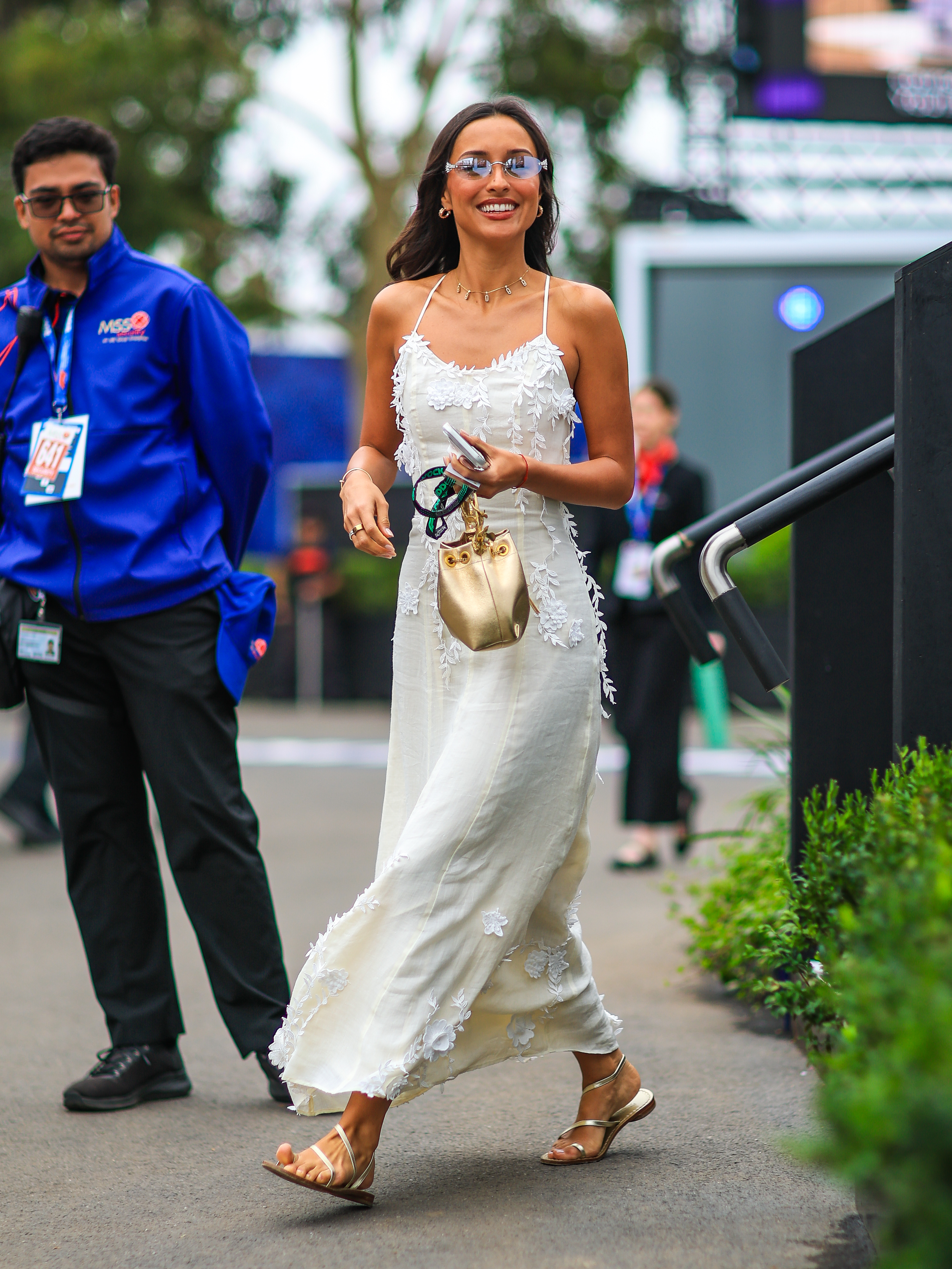Alexandra Leclerc attended the F1 Grand Prix of Australia in three different WAG looks