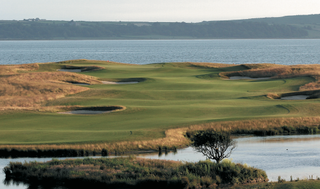 Machynys Peninsula Golf Club pictured