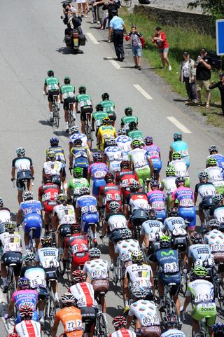 Peloton, Tour de France 2011, stage 17