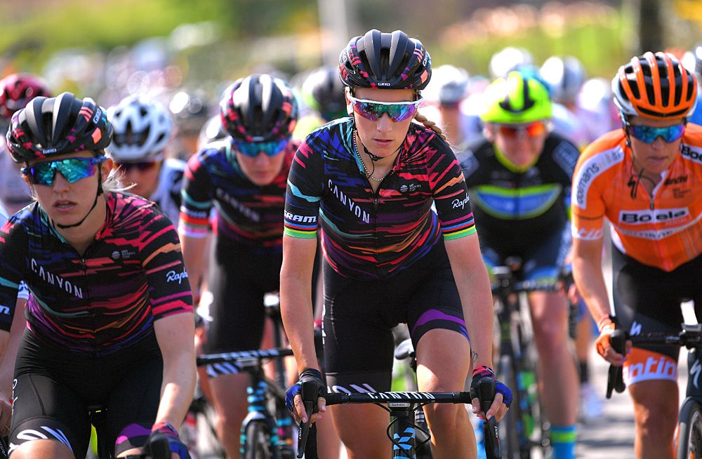Pauline Ferrand-Prevot (Canyon-SRAM) at Liege-Bastogne-Liege
