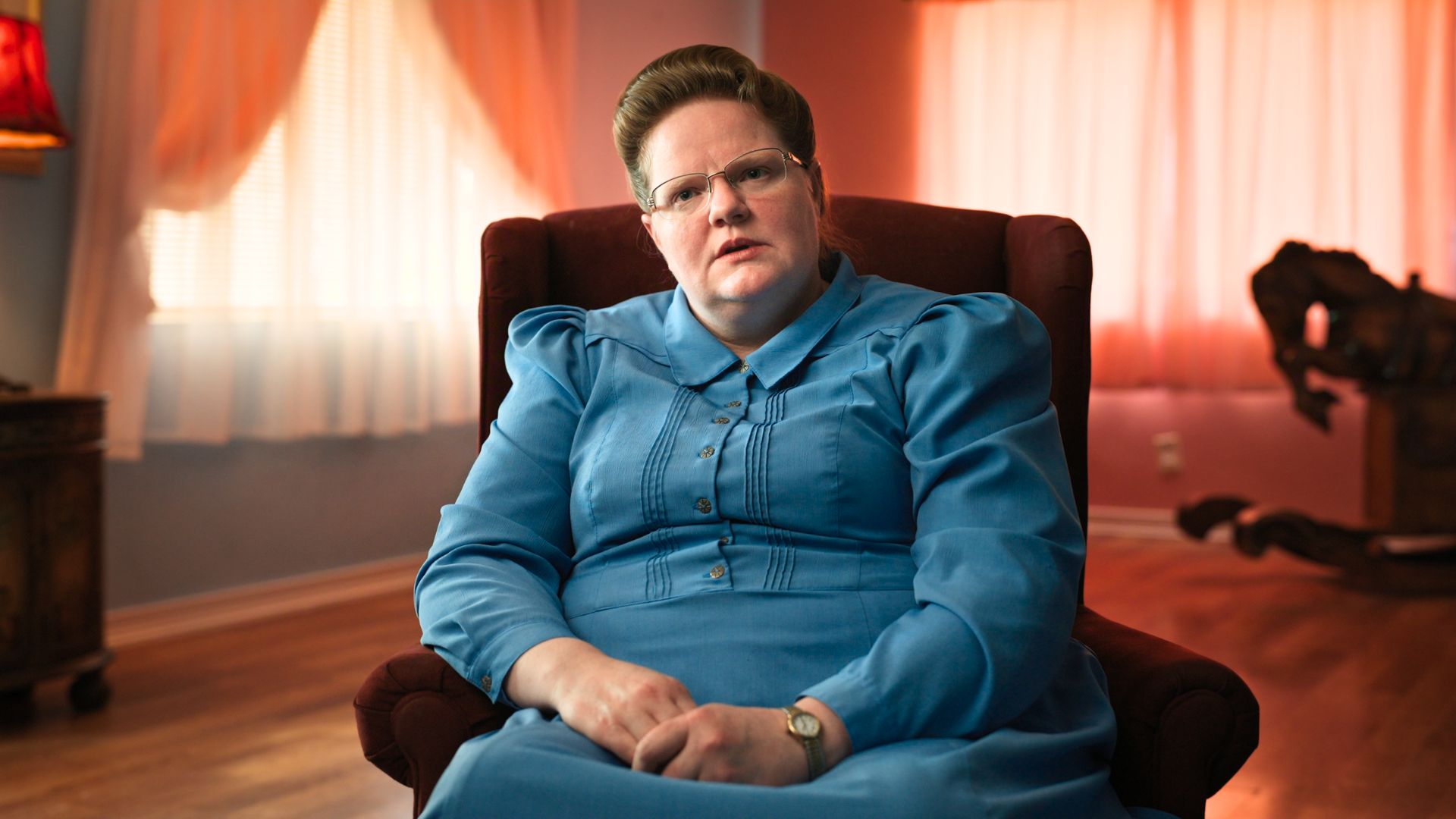 Julia talks to camera