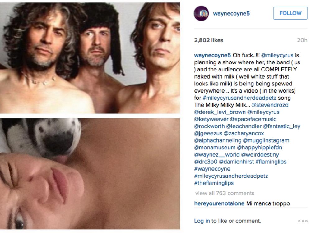 Wayne Coyne Instagram