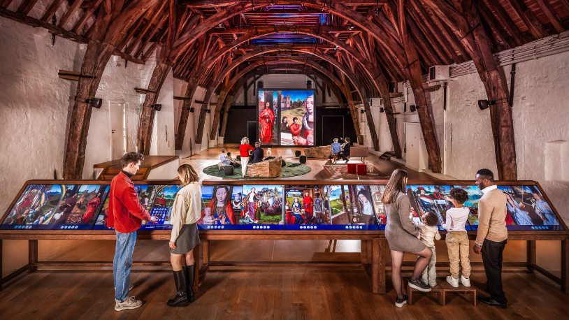 The Closer to Memling Experience at Museum St John’s Hospital in Bruges, Belgium, uses SoundTube’s IP-enabled speakers and network switches to create an atmospheric soundscape inspired by 15th-century polyphonic music.
