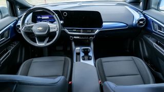 2024 Chevrolet Equinox EV 2LT front seats.