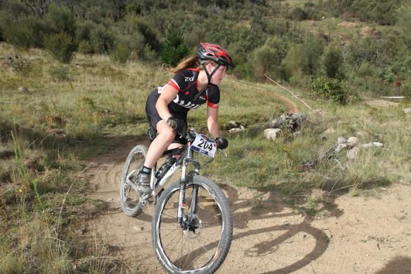 Karuna Henderson in second in the U19 women