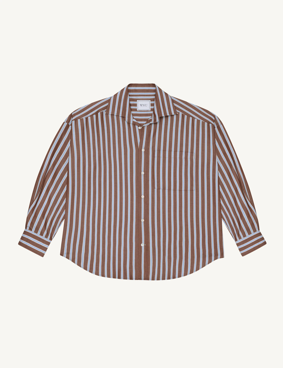 The Weekend: Tencel&trade; Lyocell, Mocha Multi Stripe