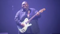 Christone Kingfish Ingram during the International Jazz Day concert at the Chicago Opera House on April 30, 2026 in Chicago, Il