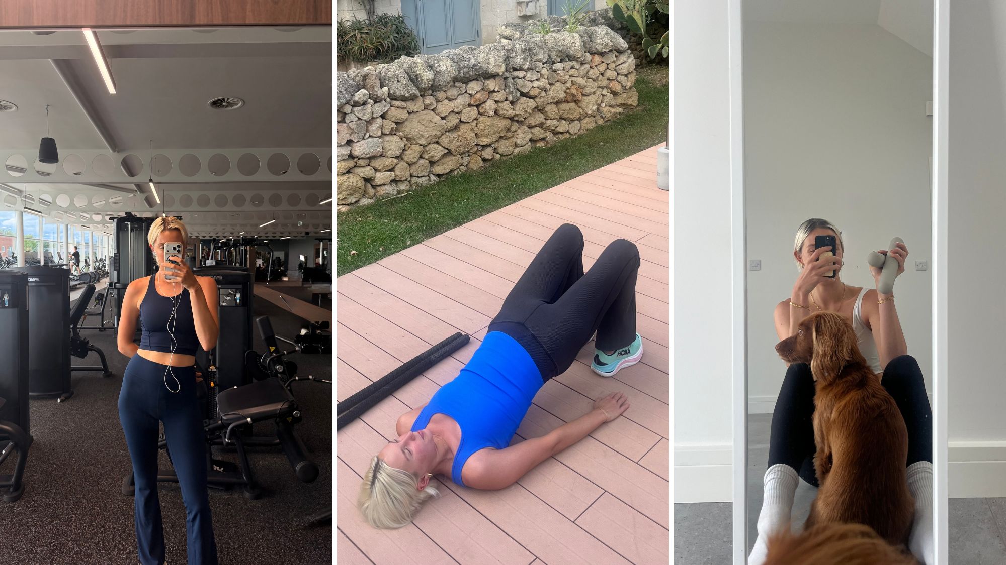 Health freelancer Ash S trying the viral Pilates by Izzy workout for six months