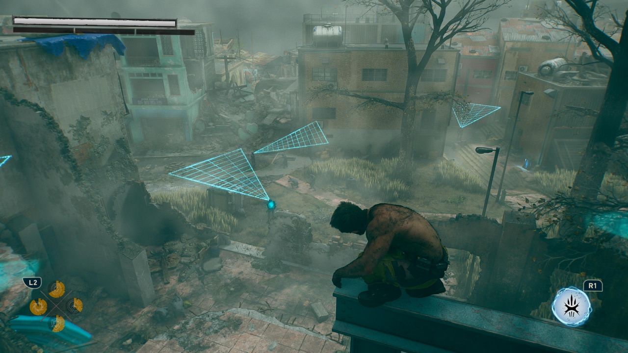 Screens from a Marvel game