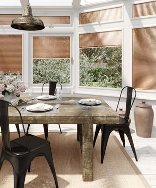 Warm copper PerfectFIT venetian blinds by Blinds2Go