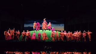 The Santa Fe Opera performing.