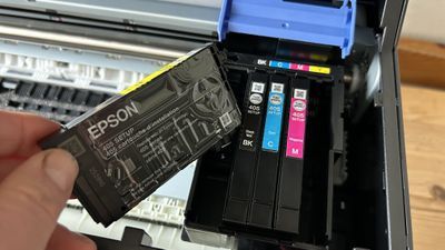 Epson WorkForce Pro WF-7310 during our review process
