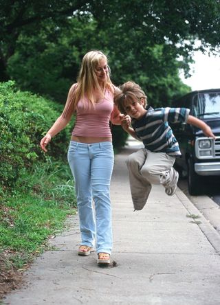 Patricia Arquette and Ellar Coltrane in Boyhood.