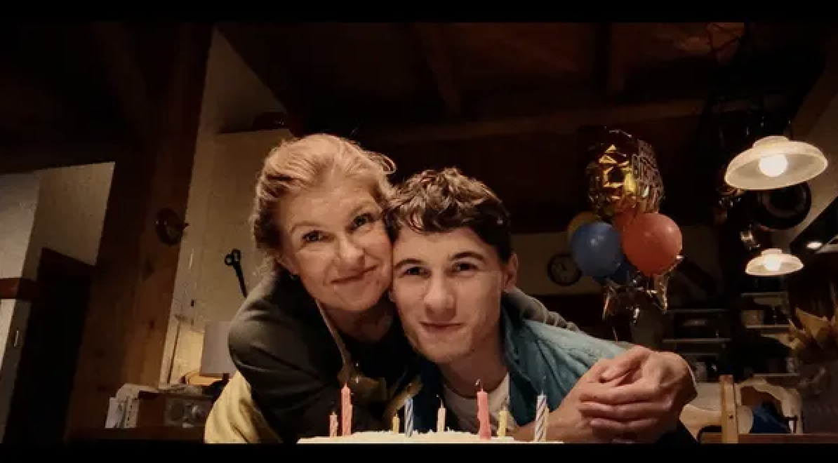 Connie Britton and Sam Nivola as Sonny in Phony