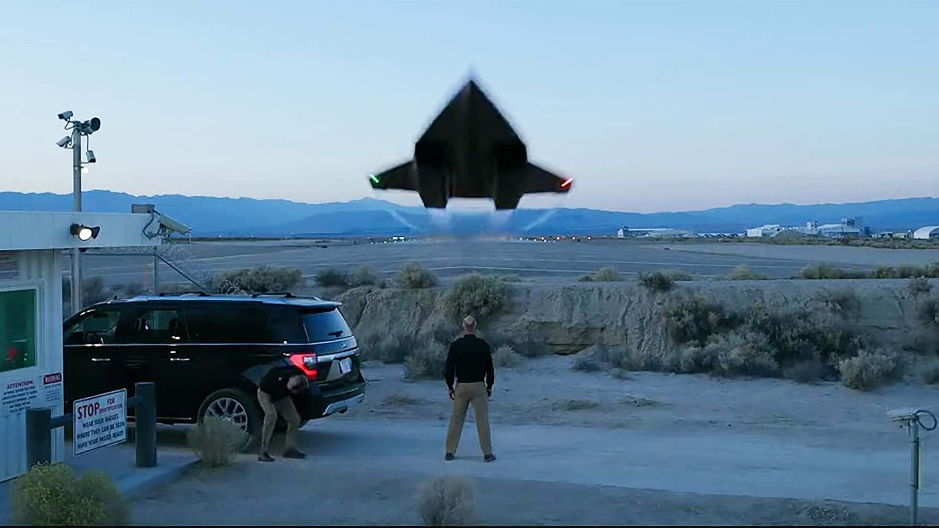 The Darkstar hypersonic jet in Top Gun: Maverick
