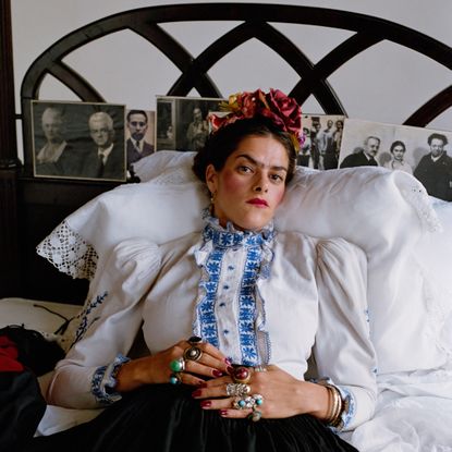 Frida Kahlo lookalike