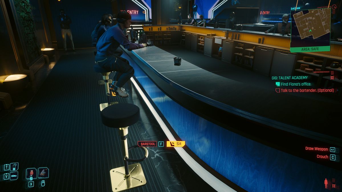 Cyberpunk 2077 Talent Academy