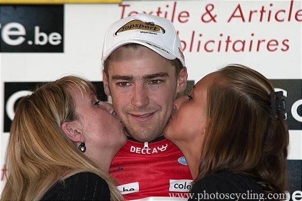 Laurens De Vreese (Topsport Vlaanderen - Mercator) leads the mountains classification.