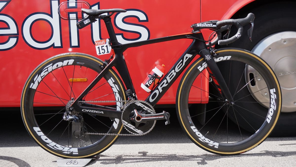 Nacer Bouhanni's punchy new Orbea Orca Aero for the Tour de France ...