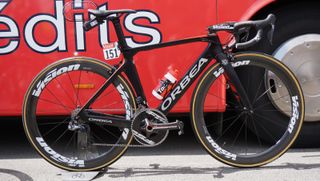Nacer Bouhanni and his Cofidis teammates are racing the new Orbea Orca Aero at the 2017 Tour de France