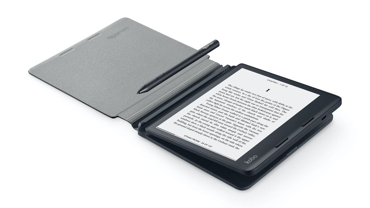 Kobo Sage in PowerCover with Stylus