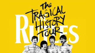The Rutles superimposed on their logo